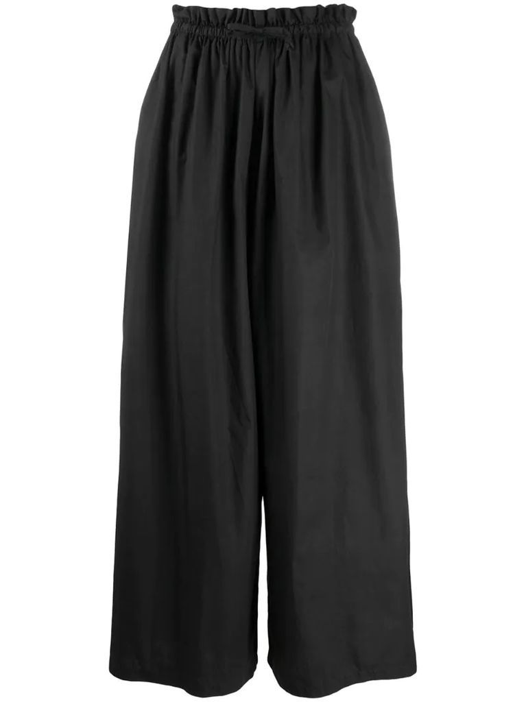 paperbag palazzo trousers