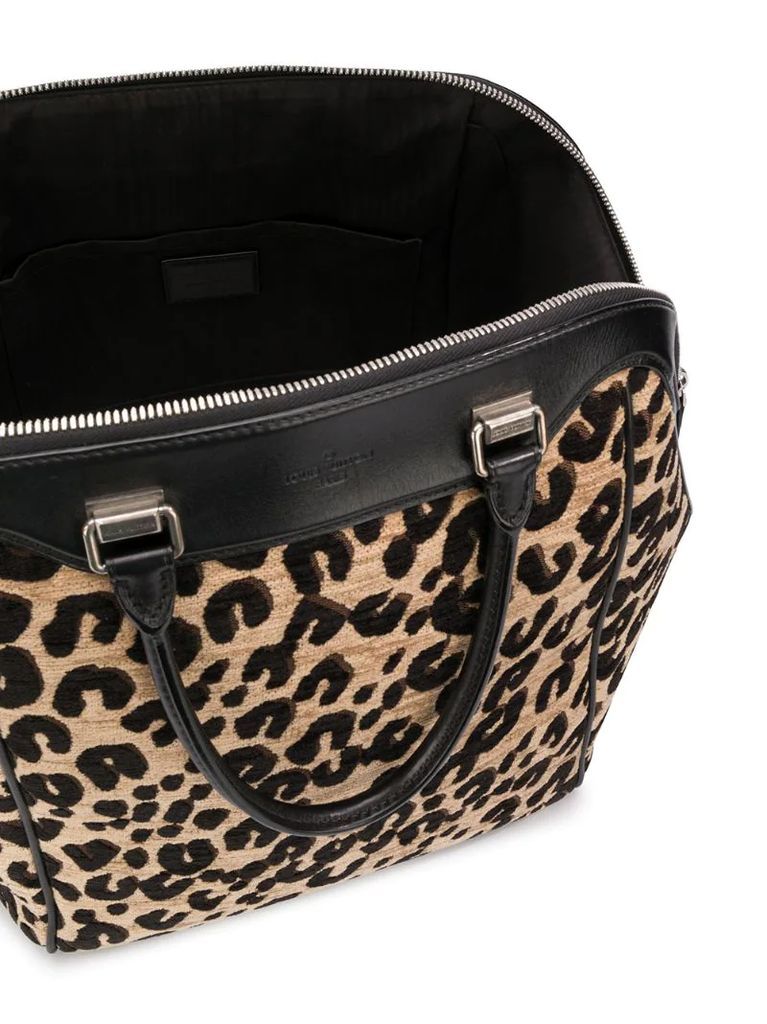 2012 pre-owned Limited Edition leopard tote