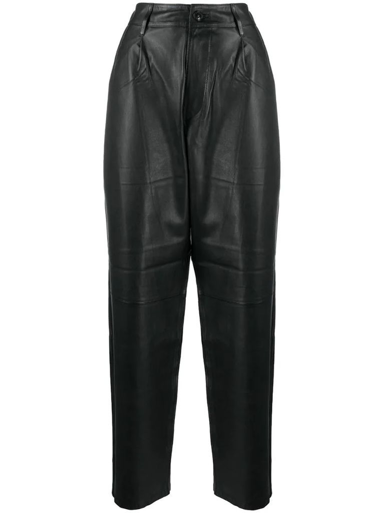 Kary tapered loose-fit trousers