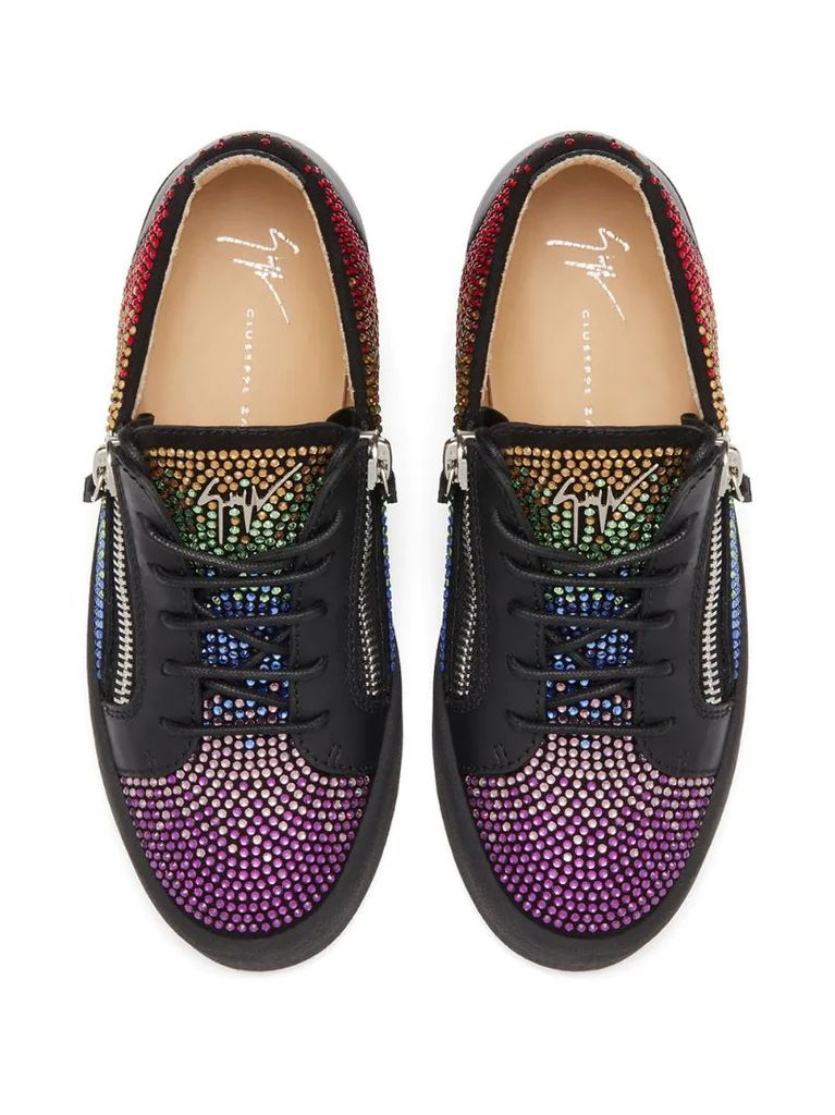 Doris rhinestone-embellished sneakers