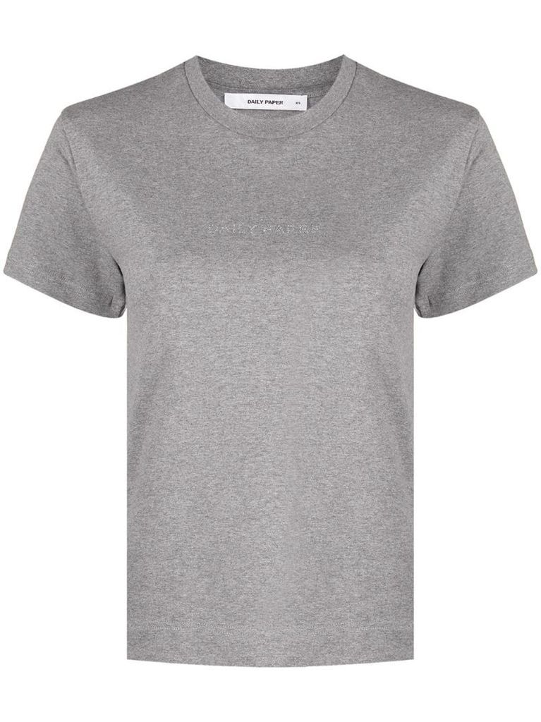 Hostan logo-print cotton T-shirt