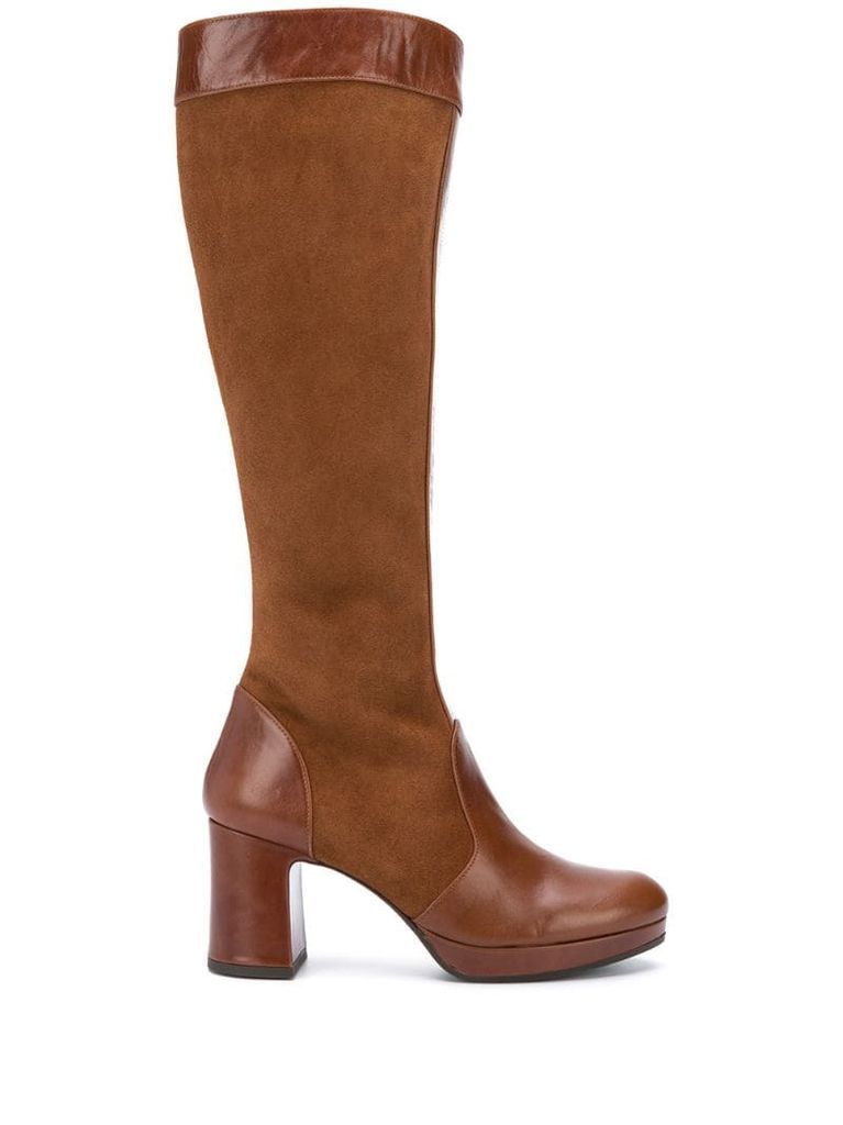 Heral knee length boots