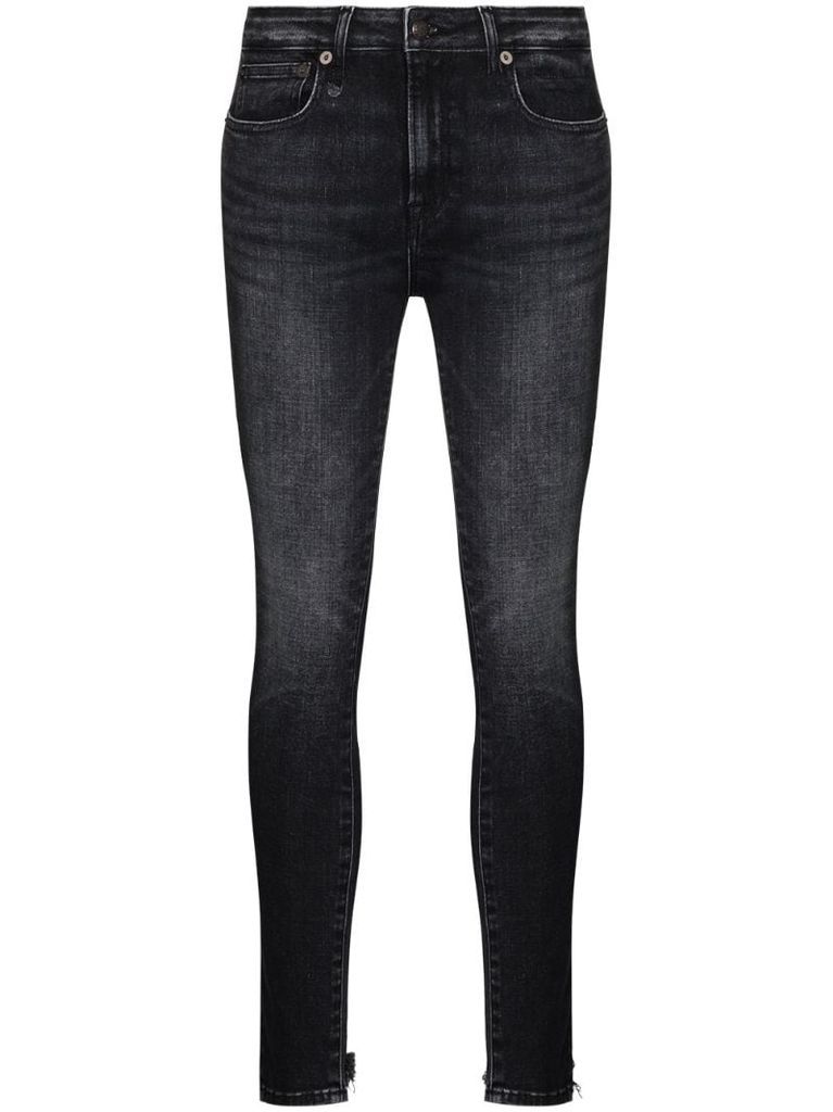 Alison mid-rise skinny jeans