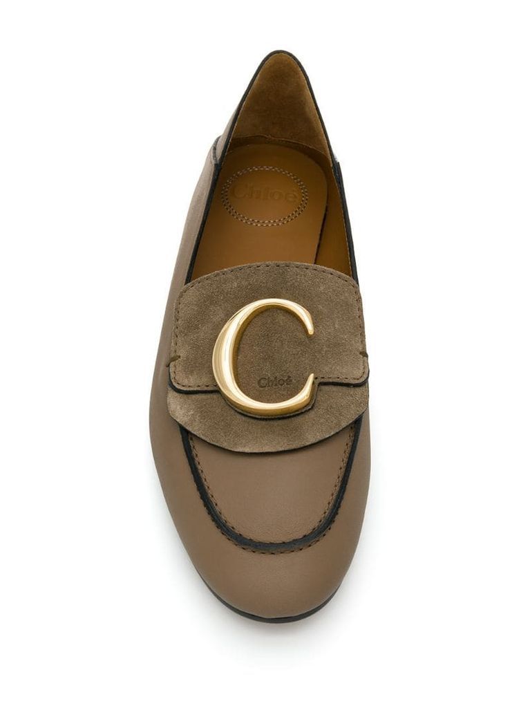 C-logo loafers