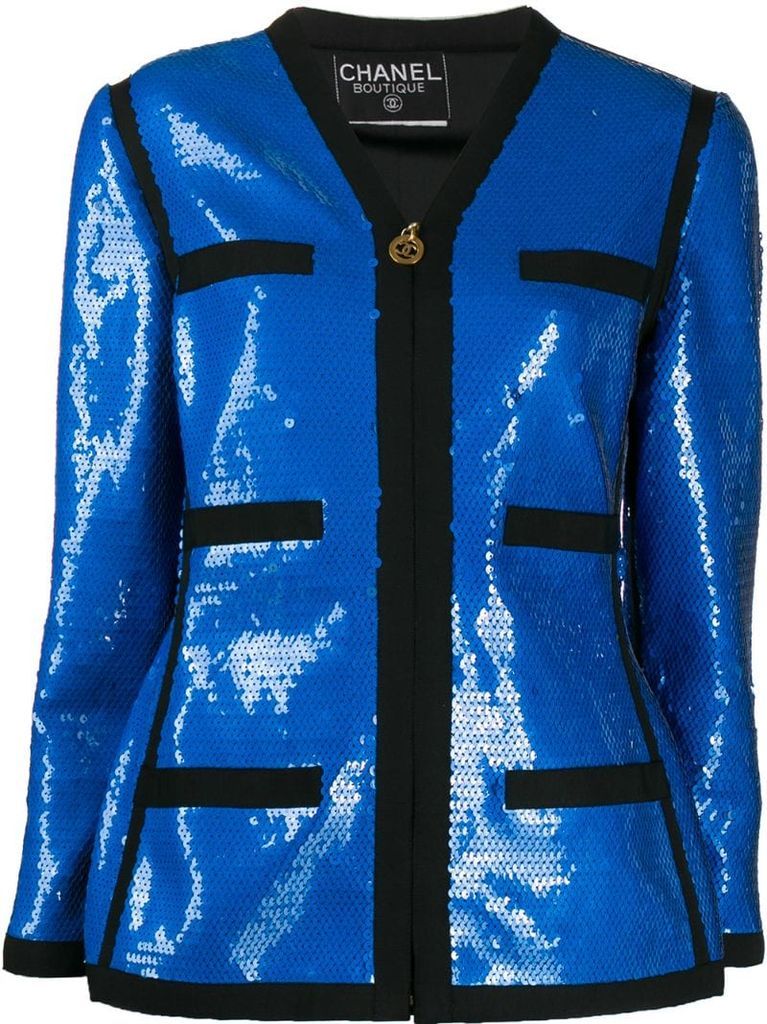 1991 sequin-embellished jacket