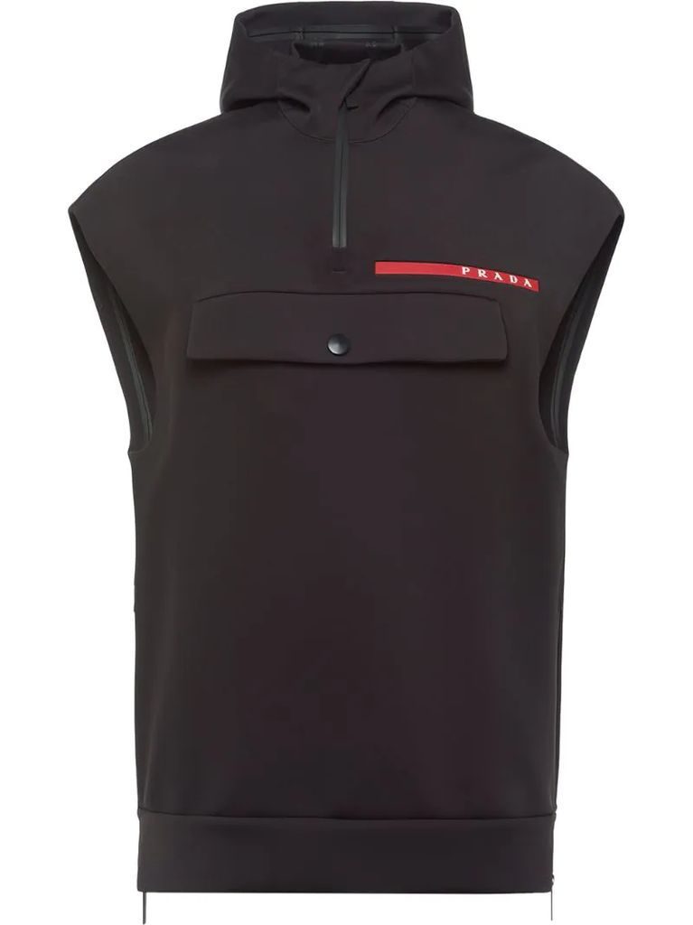 Linea Rossa double technical jersey vest
