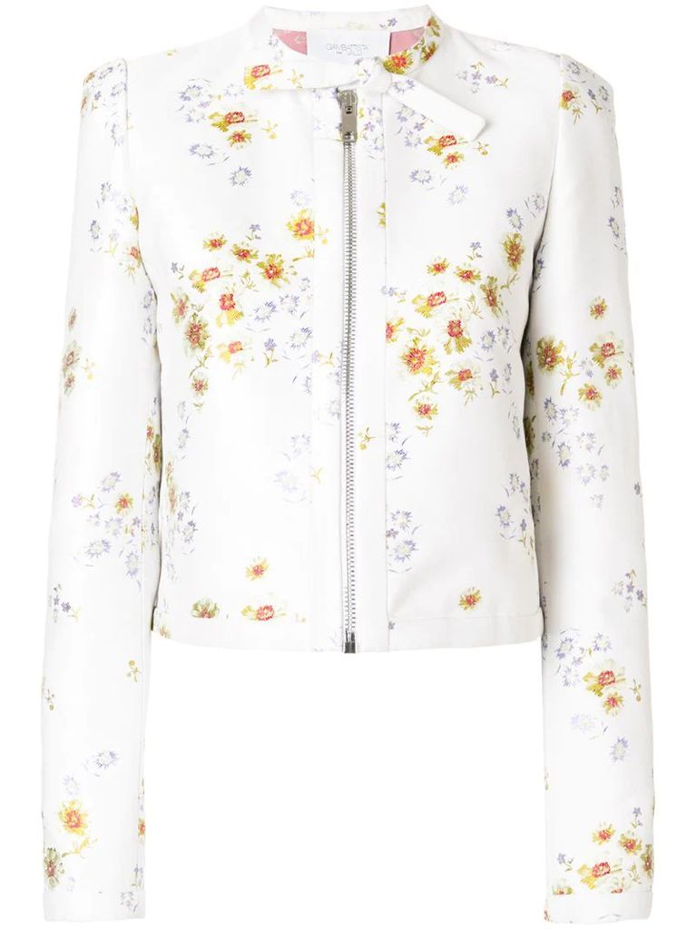 floral-brocade jacket