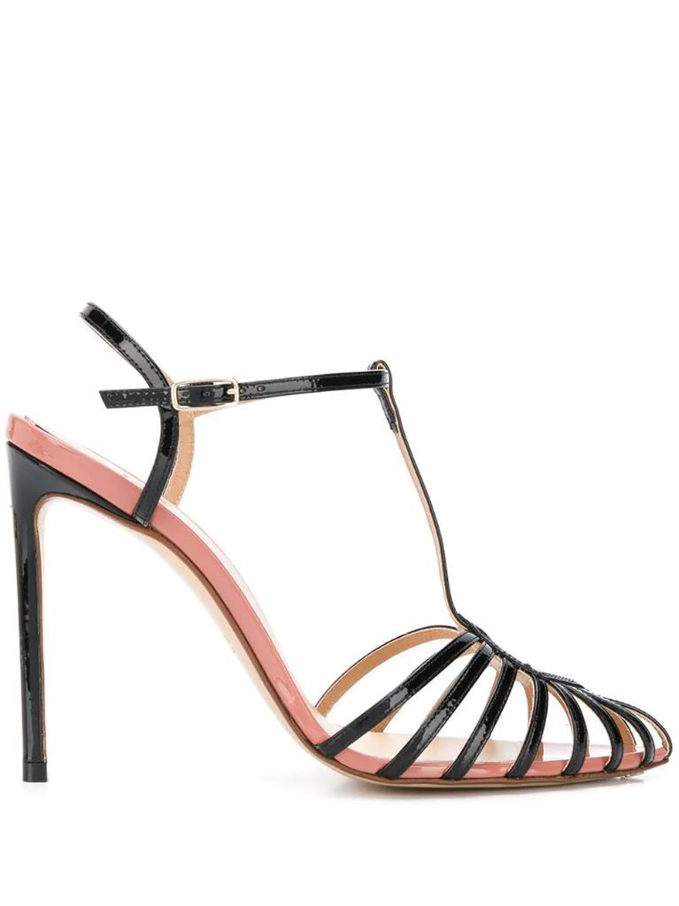 heeled stiletto sandals