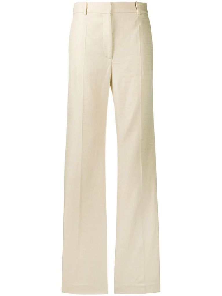 cotton flares trousers