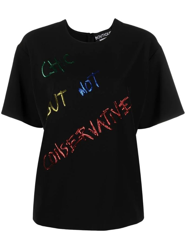 'Chic but not conservative' T-shirt