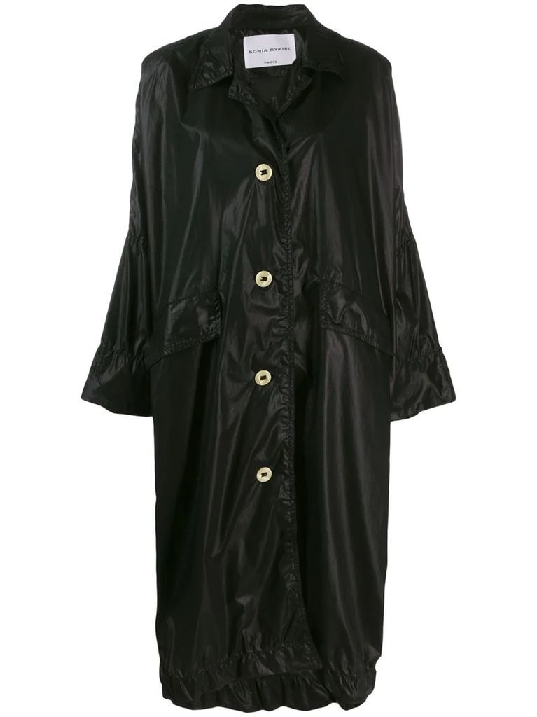 oversized midi coat