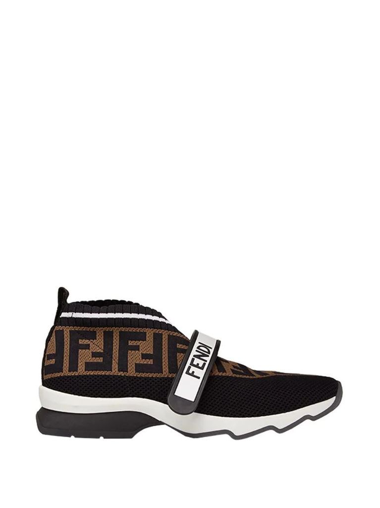 Rockoko FF motif inlay sneakers