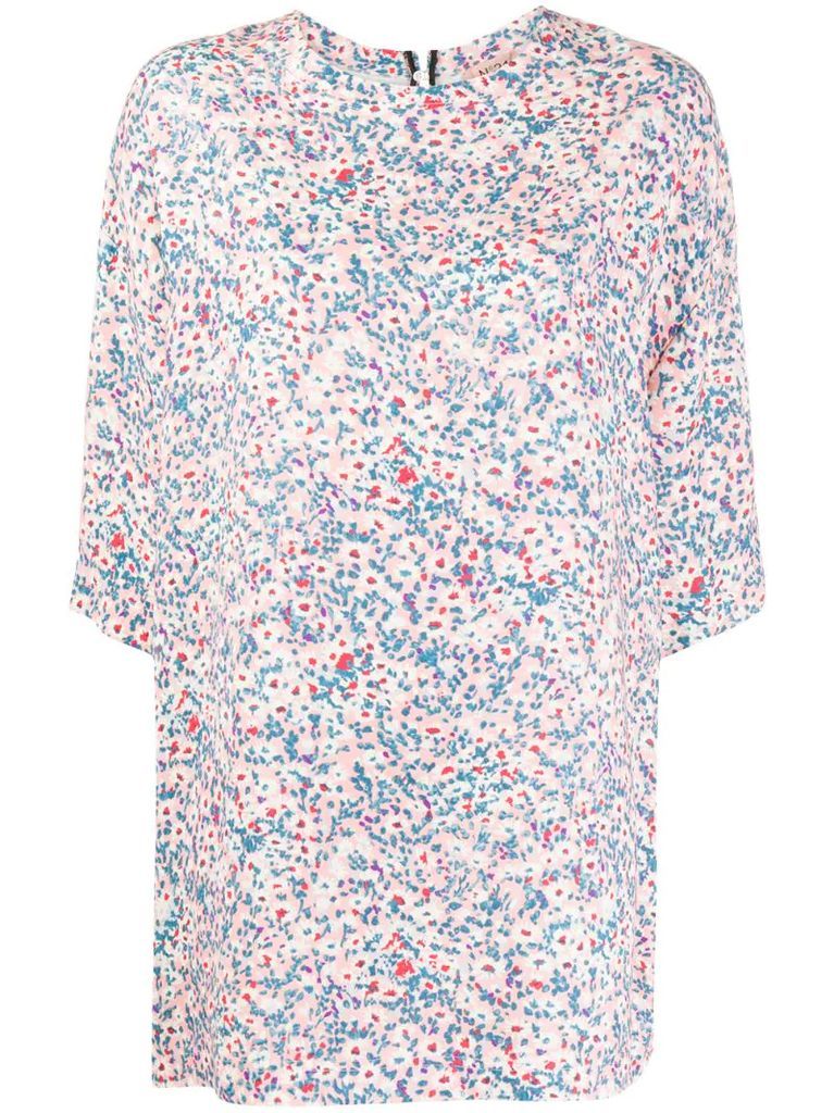 floral print tunic