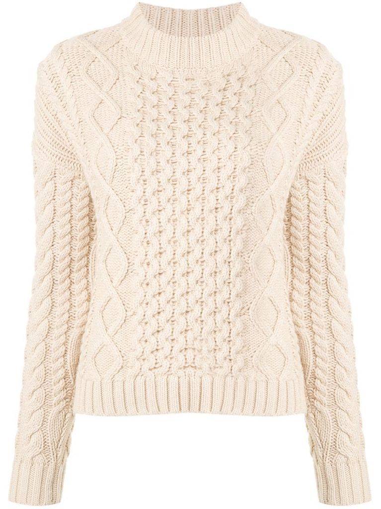 Ava cable knit jumper