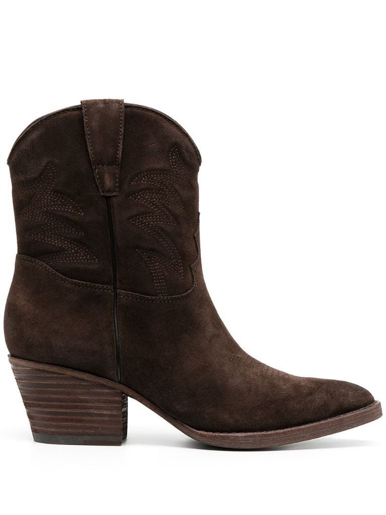 Freedom suede Western boots