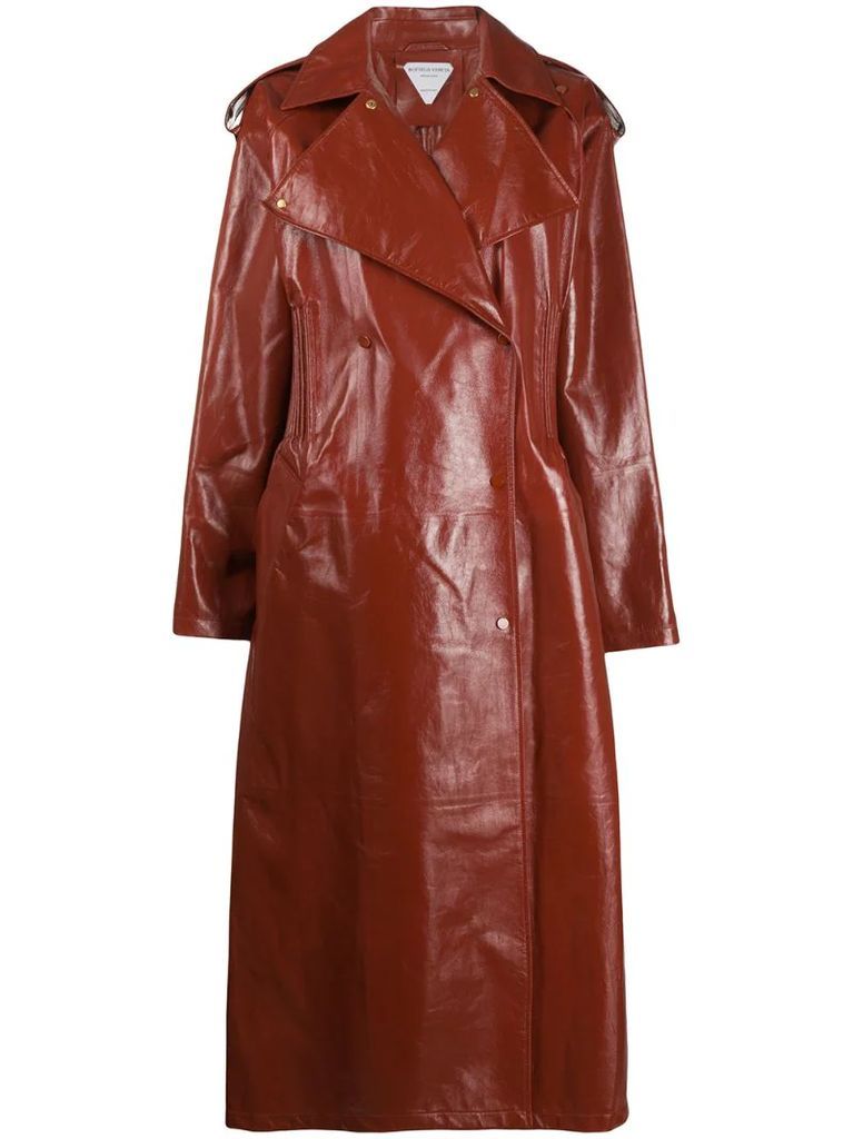 double breasted trench coat