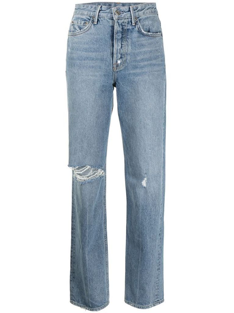 Mica straight jeans