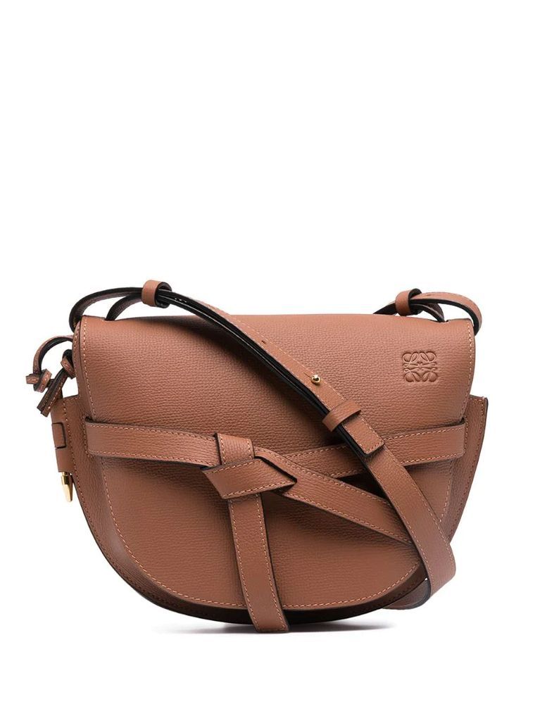 Gate knotted crossbody bag