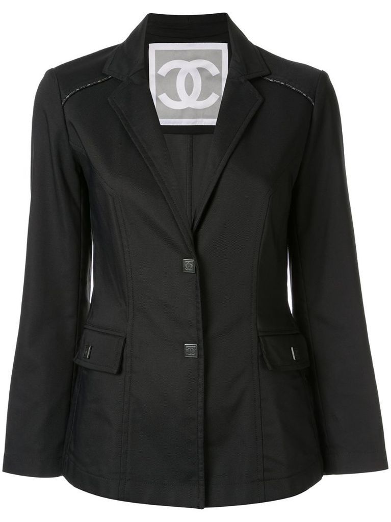 Chanel CC sports line long sleeve jacket