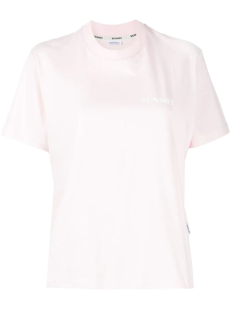 mini logo-print cotton T-shirt