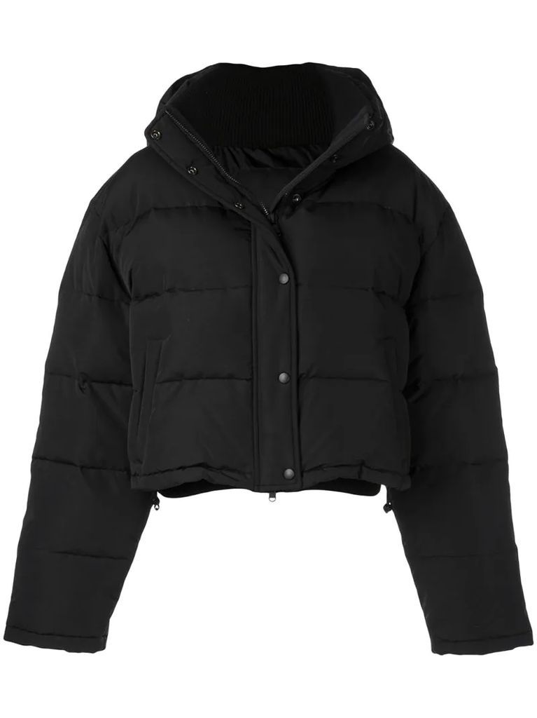 Release 03 cropped puffer jacket