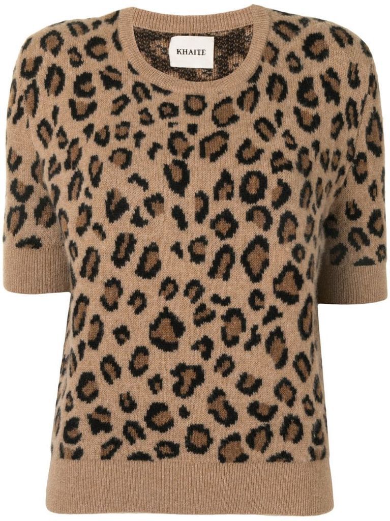 The Dianna cheetah print jumper