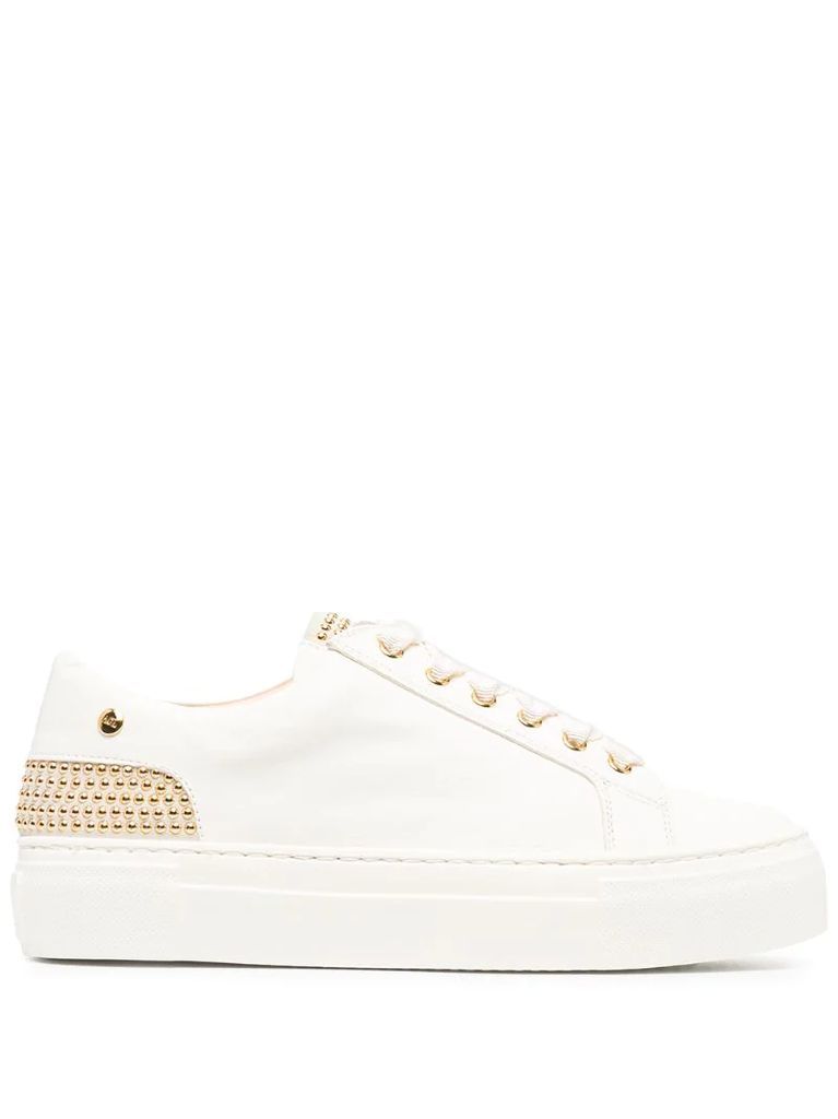 Stella sneaker with micro studs
