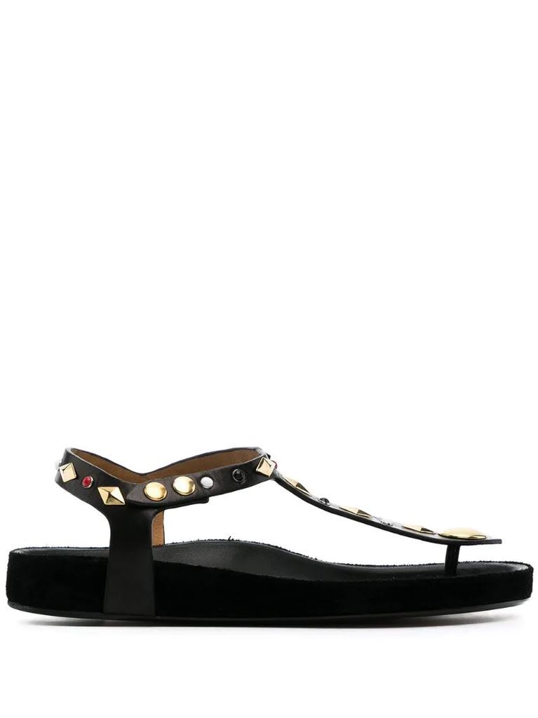 Enore studded flat sandals