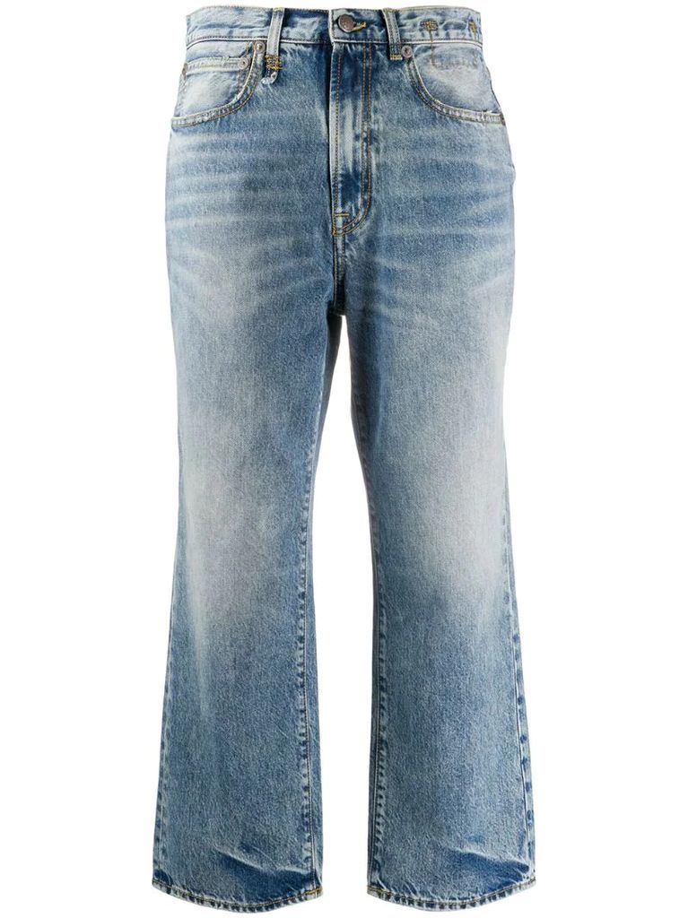 Royer mid-rise straight jeans