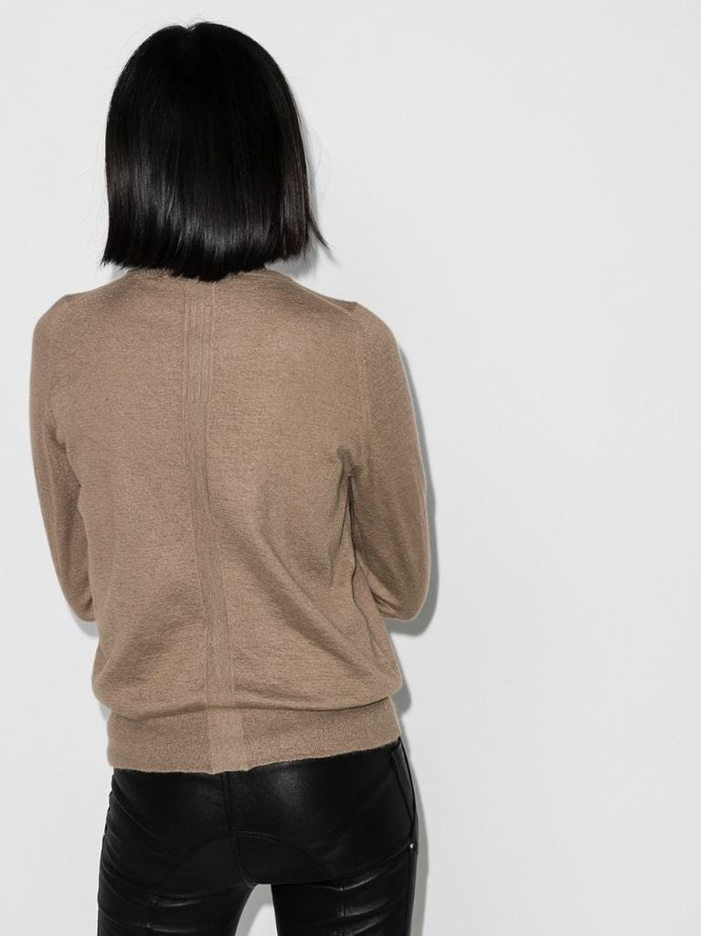boiled cashmere sweater