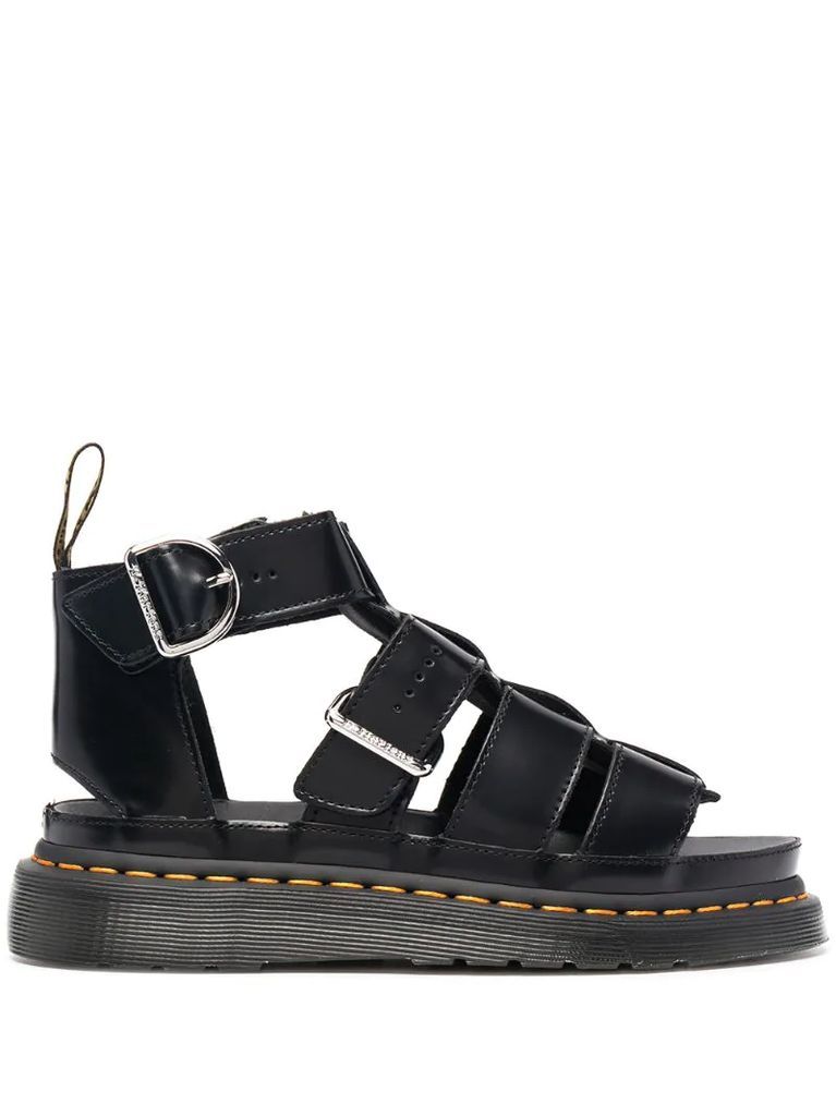 chunky-soled strappy sandals