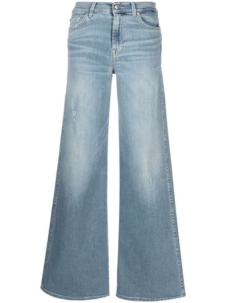 Lotta luxe-vintage flared jeans