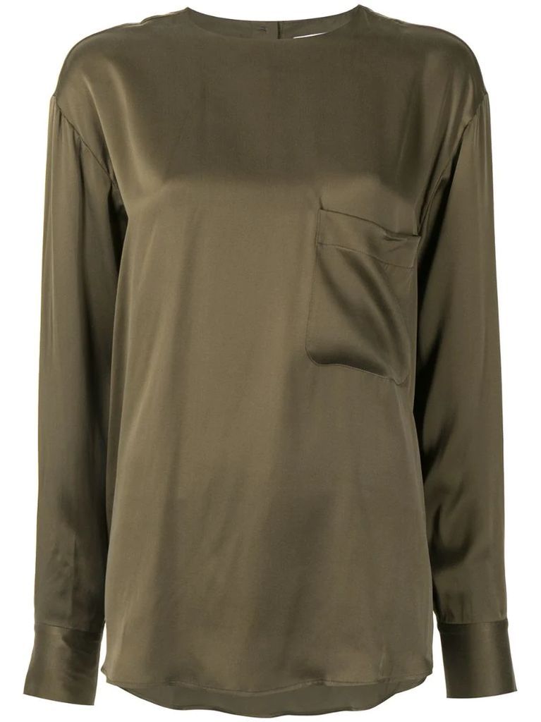 Jeunelle long-sleeve blouse