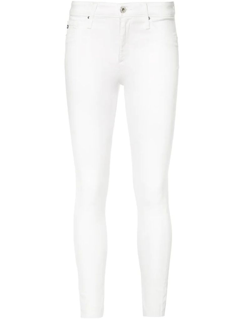 cropped super skinny jeans