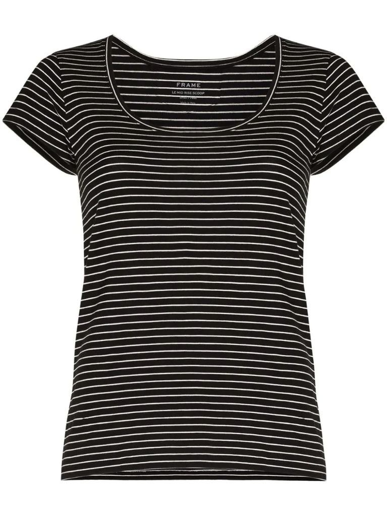 Le Scoop striped cotton T-shirt