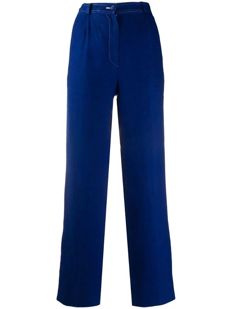 1980s high-waisted trousers