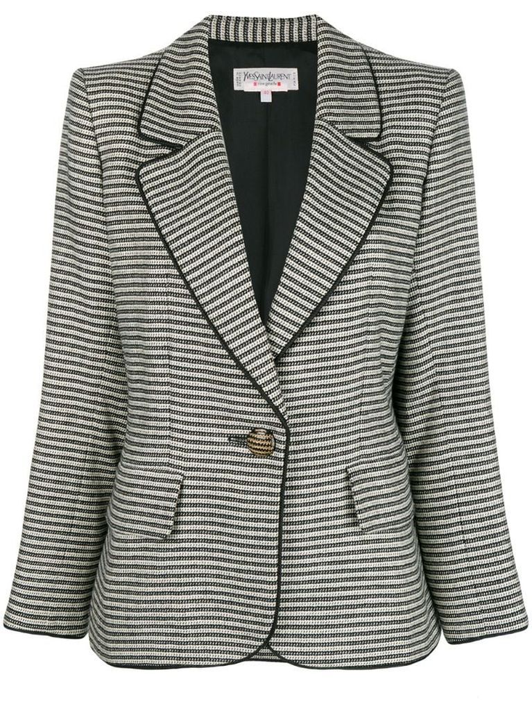 1990's striped slim jacket