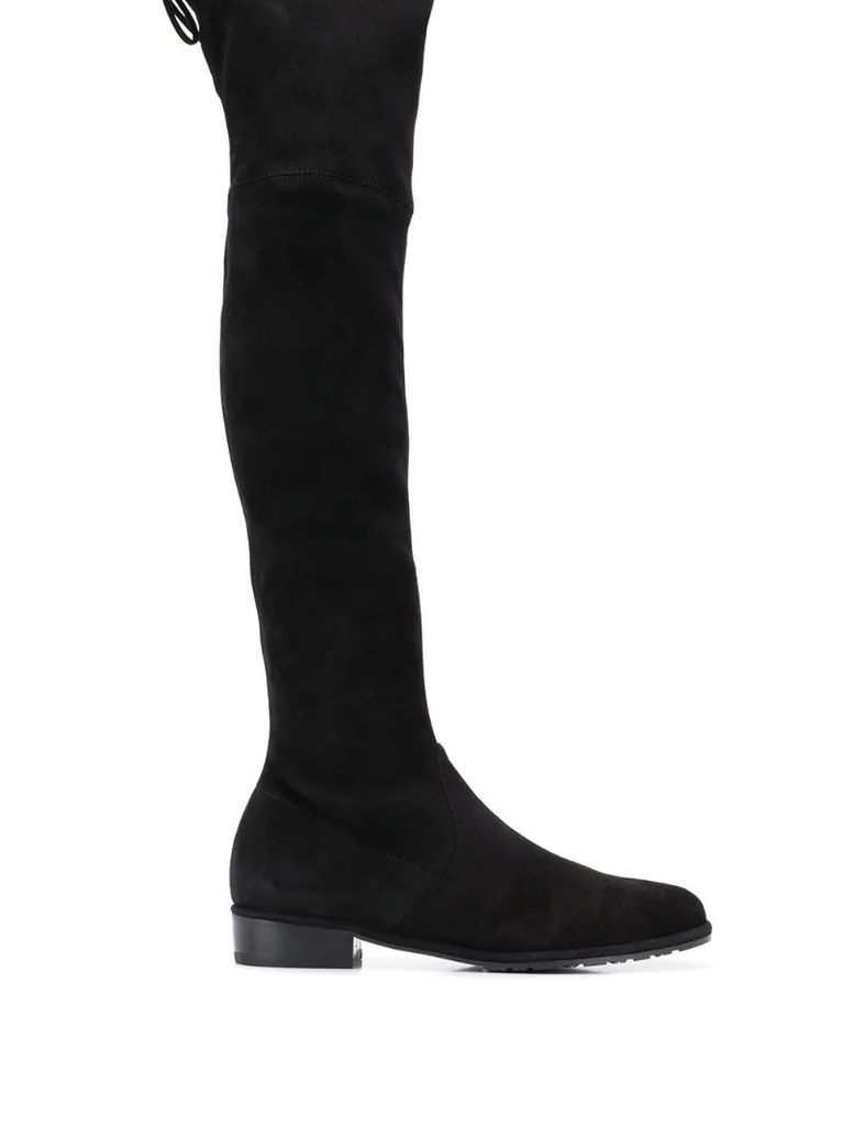 Lowland thigh high boots