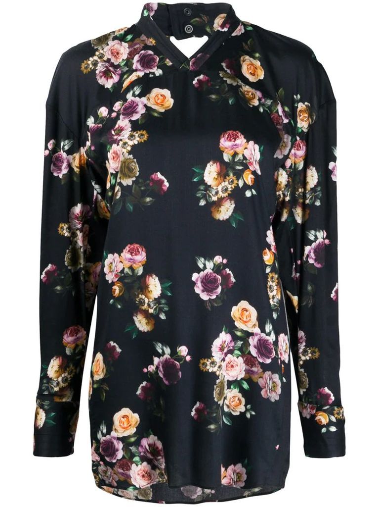 Cocco floral-print blouse