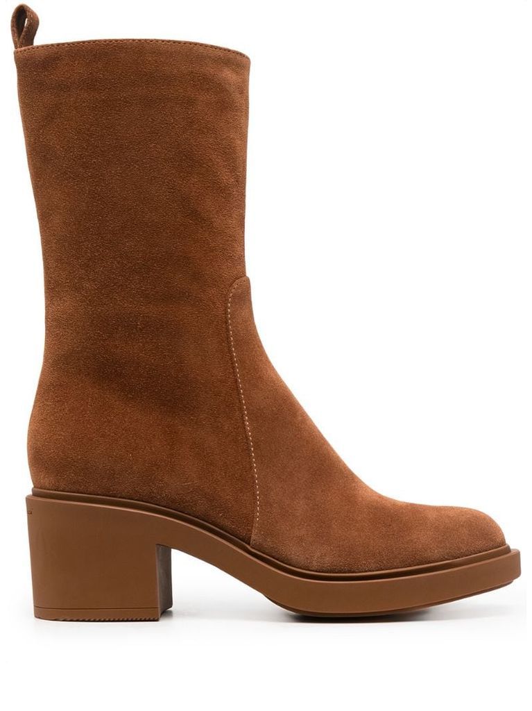 ankle-length boots