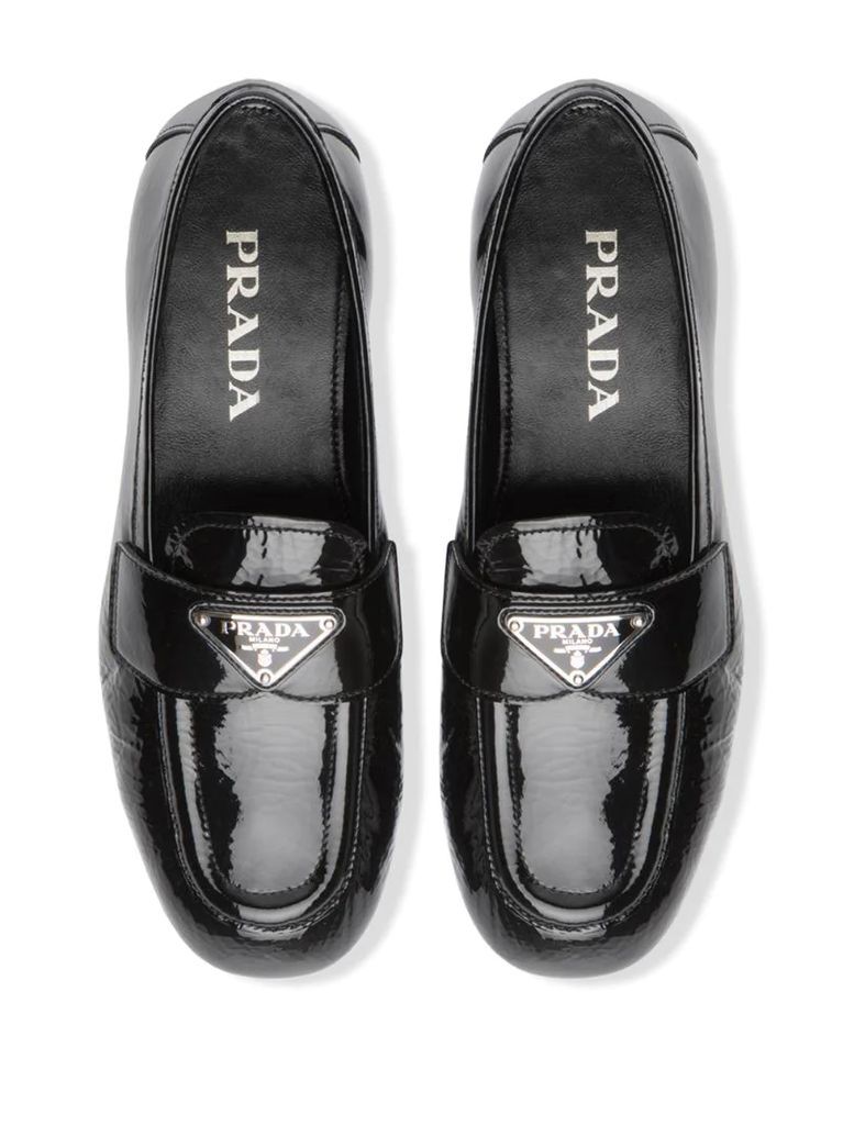 Naplak leather loafers