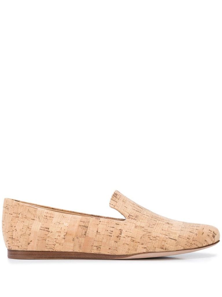 Griffin flat cork loafers