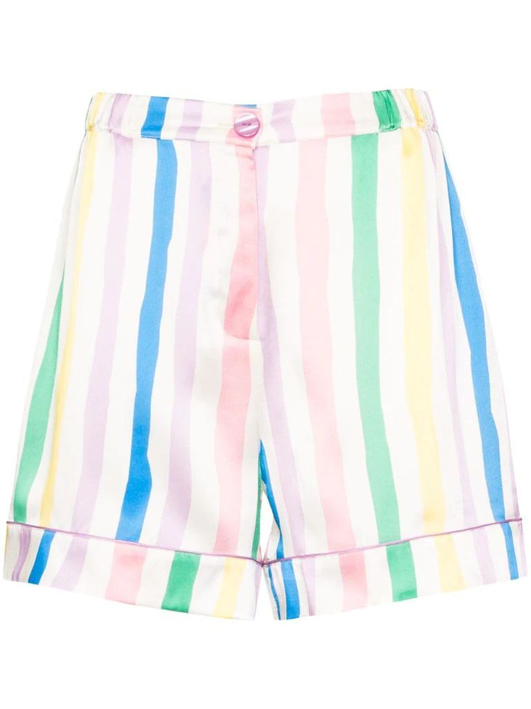 Victor striped shorts