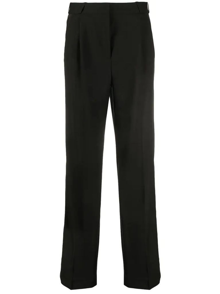 loose contrast trousers