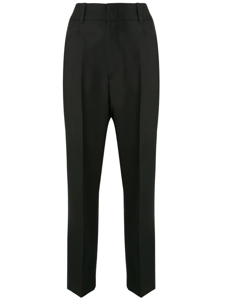 ankle length trousers