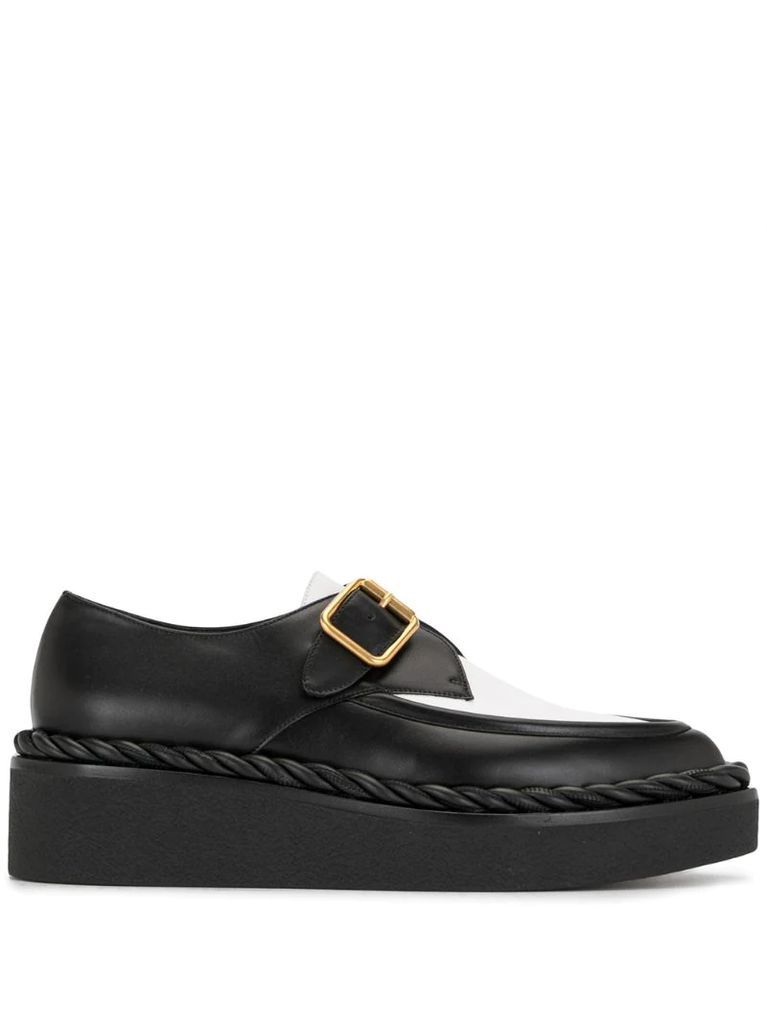 two-tone loafers