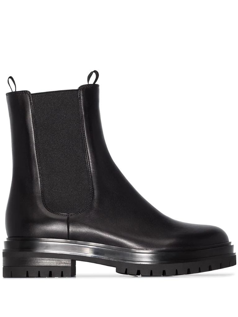 Chester leather Chelsea boots