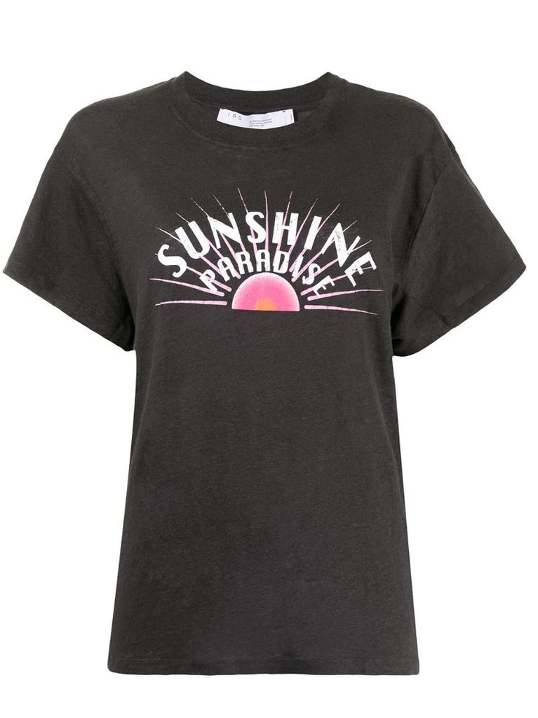 Sunshine graphic-print T-Shirt