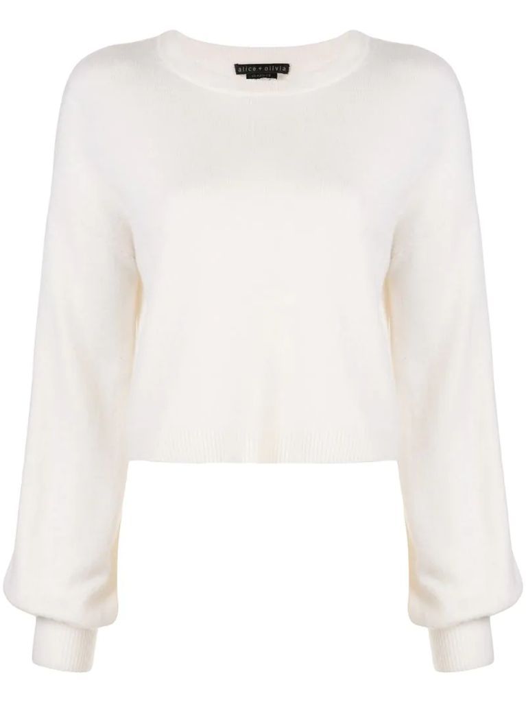 Ansley cropped jumper