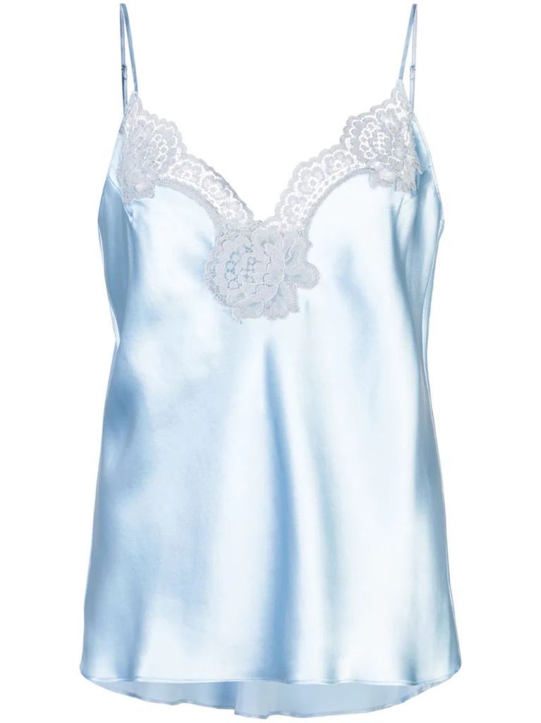 lace trim cami